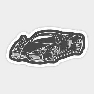 Ferrari Enzo Supercar Sticker